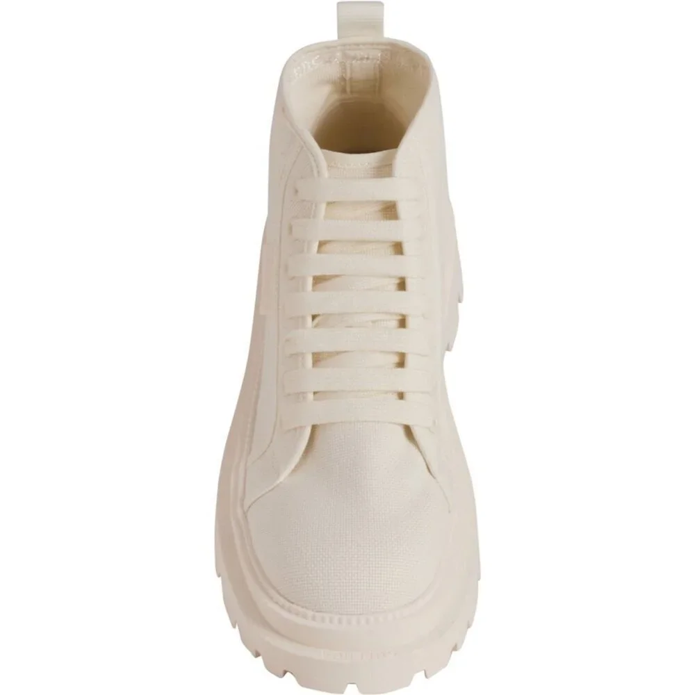 Superga Alpina High Top Lace Up Platform Lugged‎ Sole Sneakers Apex Mid Boots